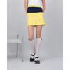 Women S reverSible pleatS Detail culotteS Of4023la Yellow