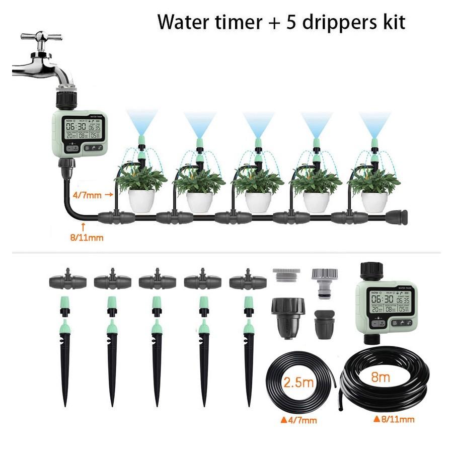 Intelligent Automatic Irrigaition System Garden Balcony Watering System Plant Sprinkler Water Timer