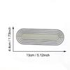 Metal Die Cuts Oval Label Embossing Stencils for DIY Scrapbooking Album Card