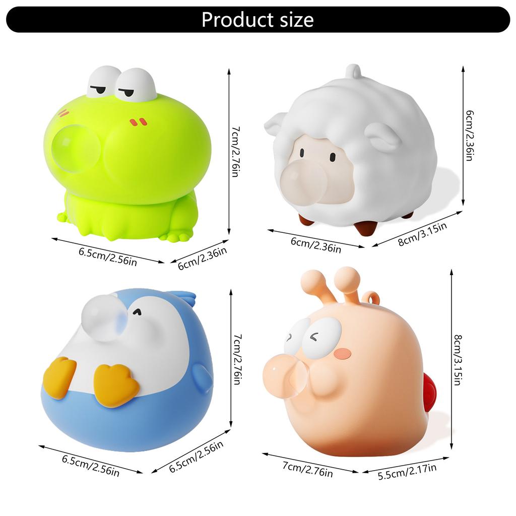 Decompression Toy Animal Antistress Vent Toy Kids Office Funny Squeezable Toy Antianxiety Toy for Students Office Relax