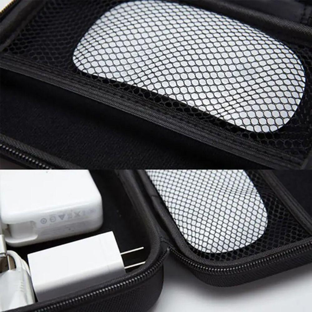 Shockproof Digital Organizer Bag Large Capacity Carrying Case Electronic Accessories Bag for Apple