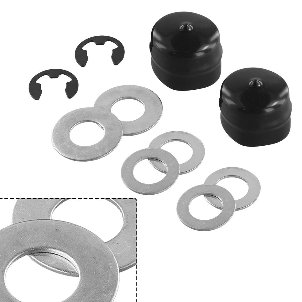 Hardware Kit Hubs 4pcs Thrust Washers 9040H Front Wheel Bushing For Craftsman 532188967 Hub Cap Retainer Washers