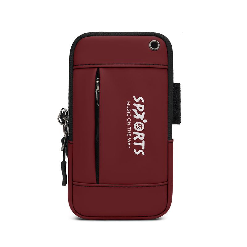 Cross-border Outdoor Sports Running Mobile Phone Bag Mini Lightweight Change Key Men's Women's Portable Wrist Arm Polyester