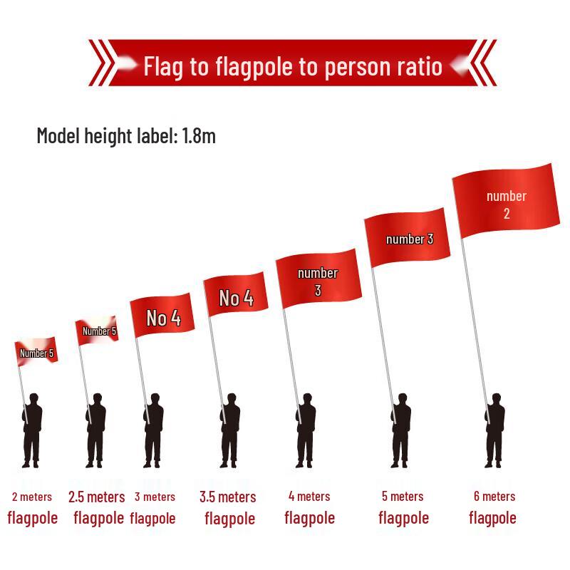 SWIFTFIRE Stainless Steel Telescopic Flagpole