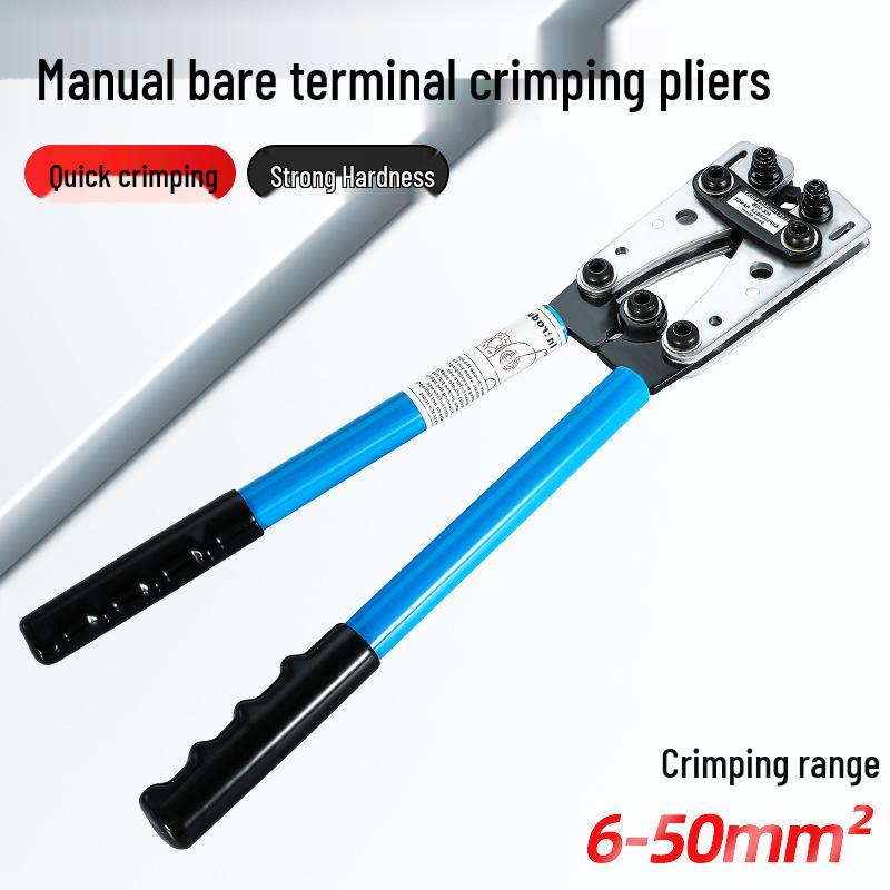 HX-50B Copper Lugs Wire Crimper Tool