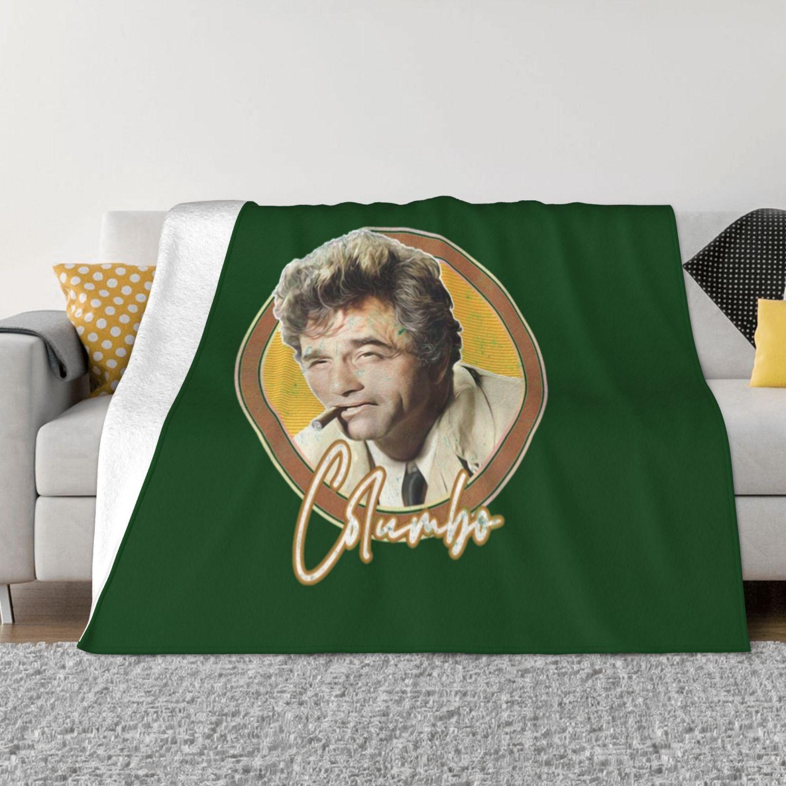 Columbo Blanket Soft Warm Travel Portable Blanket Columbo Just One More Thing Detective Columbo Columbo Peter Falk Classic 30x40in