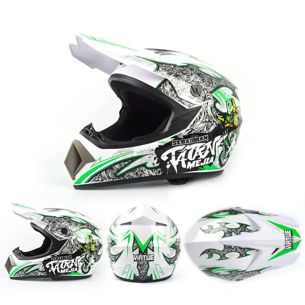 Full-Cover Motorcycle Helmet For Men Women Moto Helmet Scooter Helmet Personality Motorcycle Four Seasons Universal Gifts