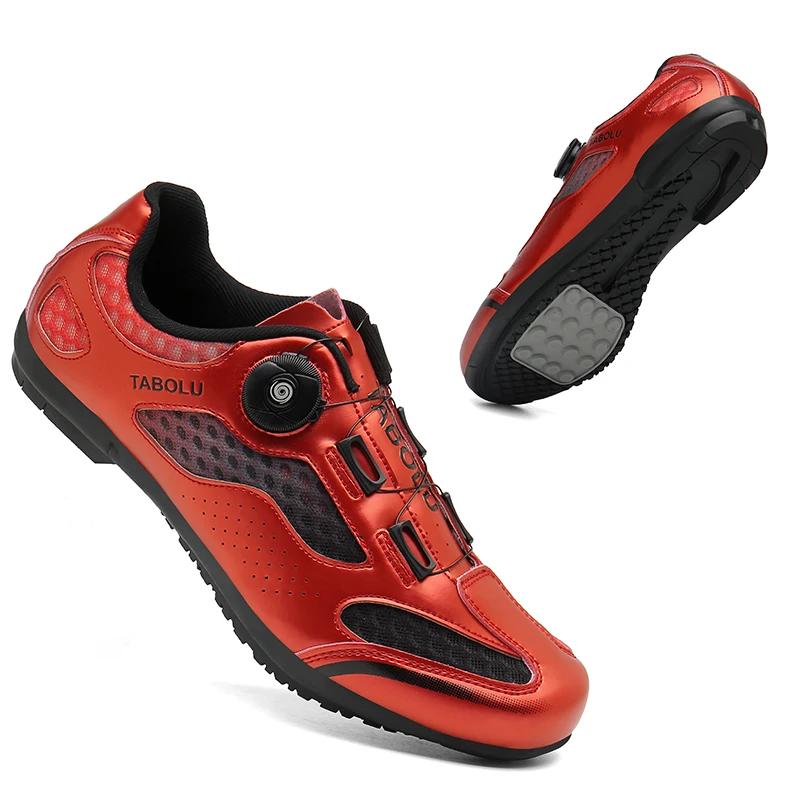 2025 Cycling Shoes Mtb Bike Sneakers Men's Cleat Non-slip Mountain Biking Shoes Ultralight Speed Bicycle Shoes Spd Road Footwear