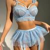 High-End European and American Sexy Lingerie Set