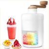 DIY Hand-Cranked Ice Shaver – Household Manual Snow Cone & Smoothie Maker for Milk Shakes, Cocktails & Desserts