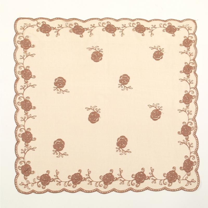 Elegant Women's Flower Embroidery Head Scarf Soft Multi Functional As Headscarf Or Decorative Accessory For Any Occasion