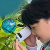 60-120x Mini Handheld Microscope Kit with LED Light for Kids Educational Science Toy Outdoor STEM Learning and Exploration Gift