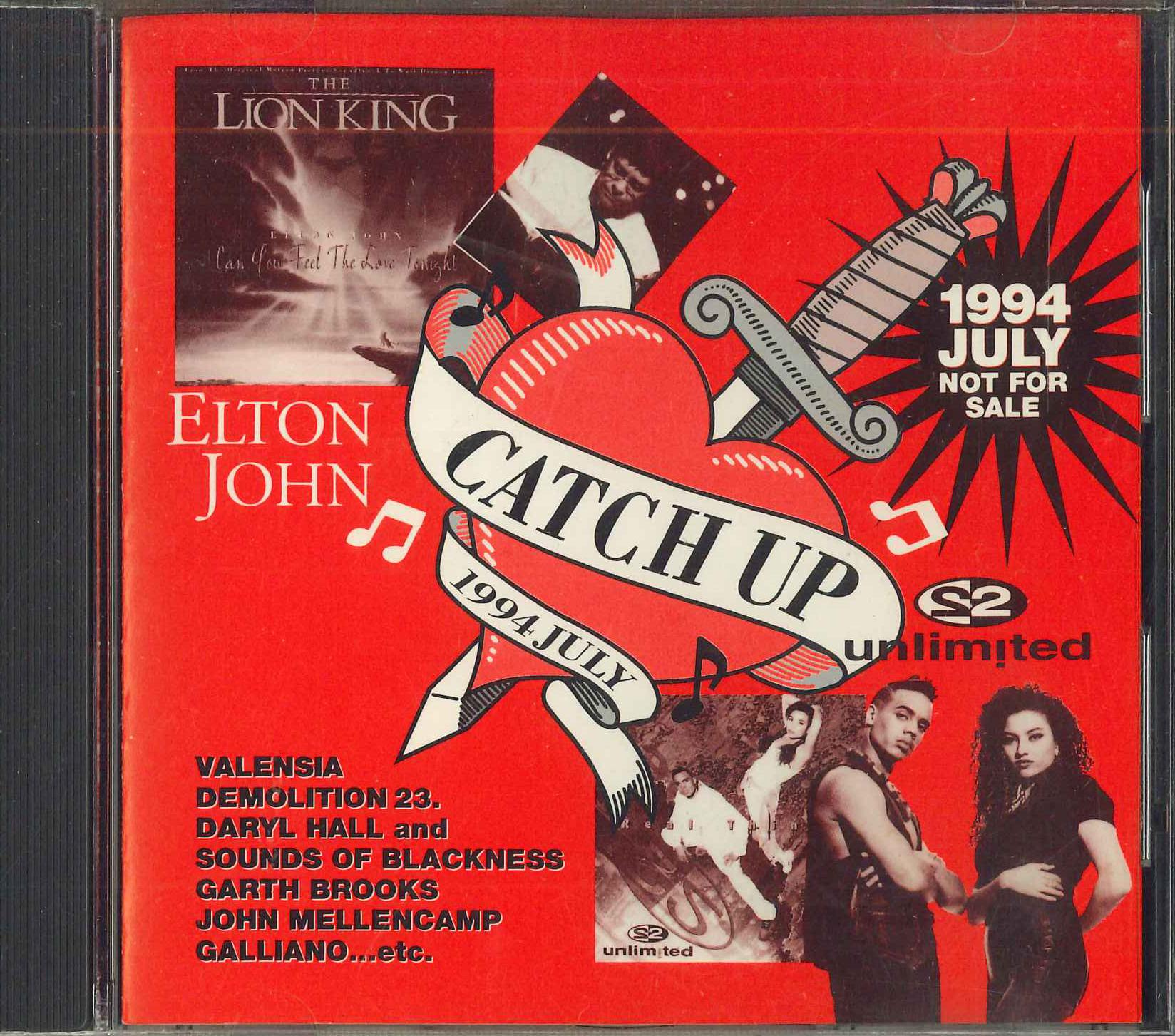 

CD VARIOUS - Catch Up 1994 JULY SACA25 NIPPON PHONOGRA 1994 Japan Pop Used