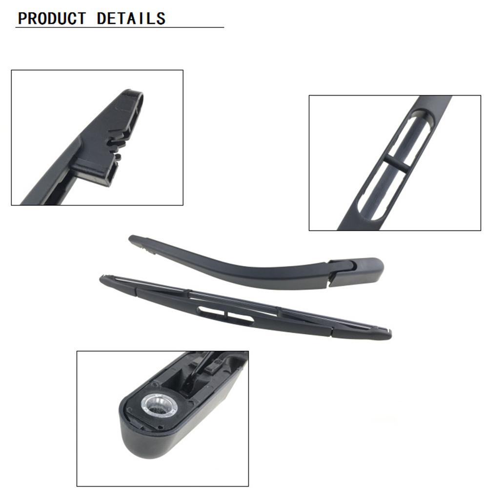 Rear Windshield Wiper Blade Rear Wiper Arm Fit for Toyota Aygo 2005-2014