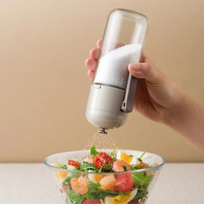 Glass Salt Shaker Seasoning Box Kitchen Moisture Proof Seal Spread The Salt Shaker Advanced Salt and Pepper Shakers Spice Jars
