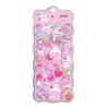 DIY 3D Niedlicher Hasen-Pfirsich-Aufkleber Kawaii Tieraufkleber - Squishy Fidget Aufkleber für Handyhülle Scrapbook, Lustiges Stressabbau-Geschenk