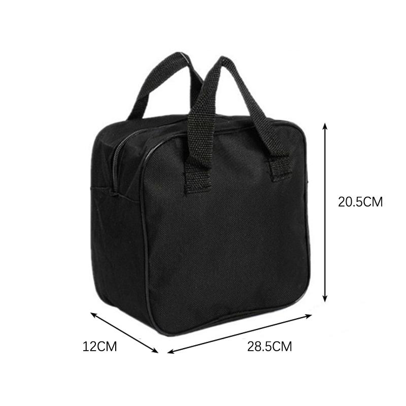 

Автомобильный воздушный компрессор, насос, автомобильный инструмент, черная сумка-органайзер, сумка для хранения 13*21*29cm