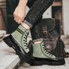 Winter Boots for Men lace up Comfort Men's casual Sneakers Shoes Autumn Outdoor Shoes Brands 2024 with fur Ankle Boots Shoes