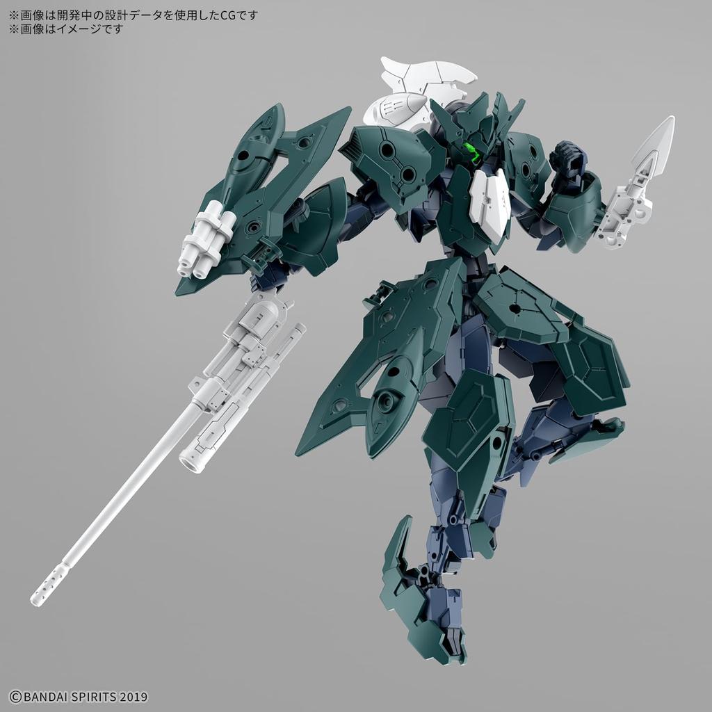 BANDAI SPIRITS 30MM Spinatio Scale Plastic Model Kit EXM-A9p (Pirate Version) 1/144 Pre-Colored