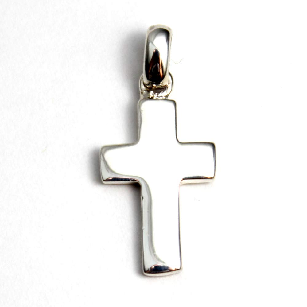 [World Accessories Carmelo] Christ Cross Christian Pendant Sterling Silver 925 Women's Men's
