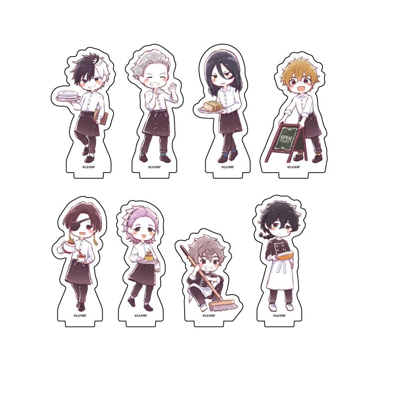 

ТВ Аниме 01 Акриловый Петит Стенд Бокс WIND BREAKER [Иллюстрация GraffArt] 8 Штук