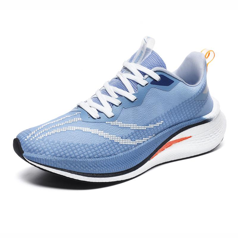 Running Shoes Men's Carbon Plate Professional Sports Shoes Student Couple Casual Shoes Really Burst Soft Sole Racing