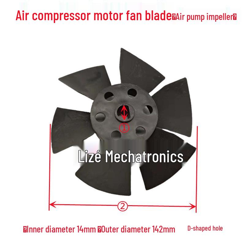Pás de Ventilador para Motor Monofásico para Bombas de Água Wenbao e Haicheng - Autoescorvantes e Várias Pás de Ventilador para Bomba.