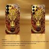Würdevolle Goldener Drache Handyhülle Galvanisiertes Glas Handyhülle für Samsung Galaxy S26 S25 S24 S23 S22 S21 FE, Ultra, Plus