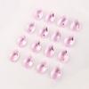 20Pcs Glass Water Drop Pendant Set 2mm Hole Size Clear Necklaces Bracelets Hair Stick Pendant DIY Jewelry Making Supplies