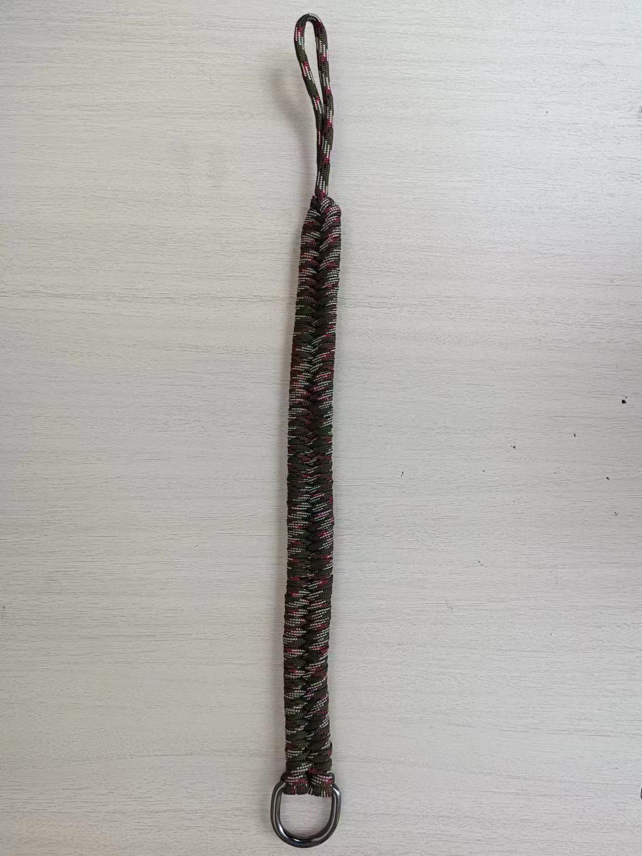 Handmade Woven Camera Wrist Strap with Adjustable Quick Release and Safety Velcro