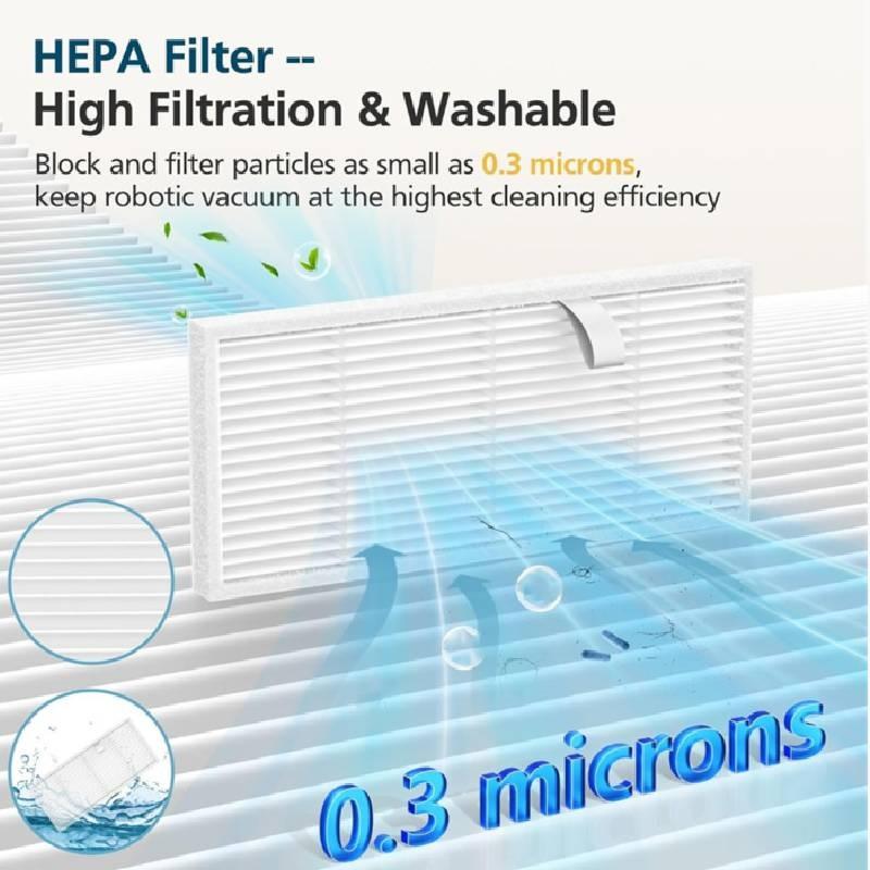 Eufy C10 For Robot Vacuum Cleaner Accessories With Replacement Filter Dust Bag