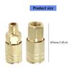 Air Line Hose Compressor Fittings 1/4inch Quick Coupler Connector Tool For Air Compressor Female Thread  Accessories