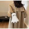 New Fashion Funny Personality Fun Cute Devil Ghost Solid Color Splicing Women's Tide Casual Bag