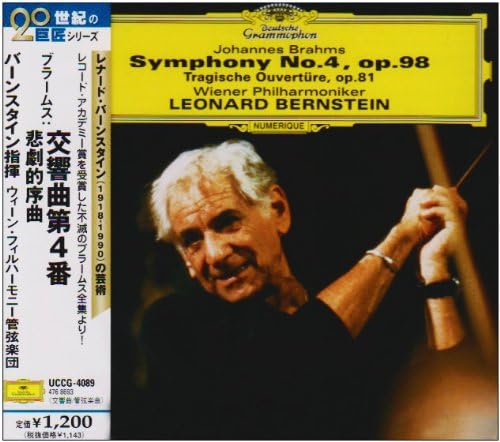 

CD BERNSTEIN (LEONARD), BRAHMS; VIENNA - Brahms: Symphony No. 4 [CD] Bernste UCCG4089 Japan Classical Used