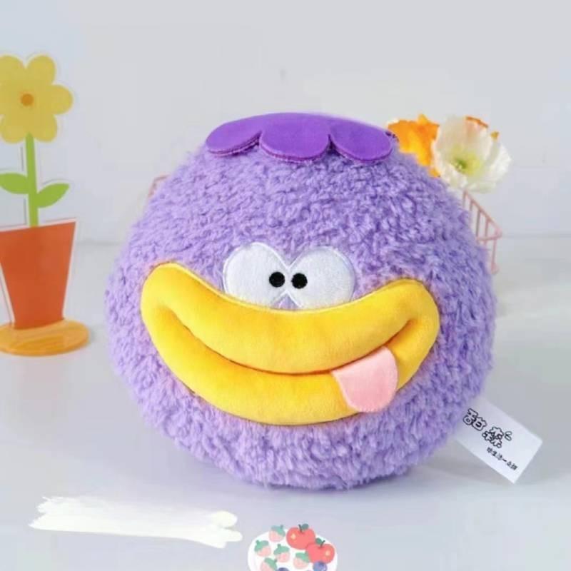 Series Fruit Plush Toy 8in Claw Machine Doll With Pp Cotton Filling Kids For
