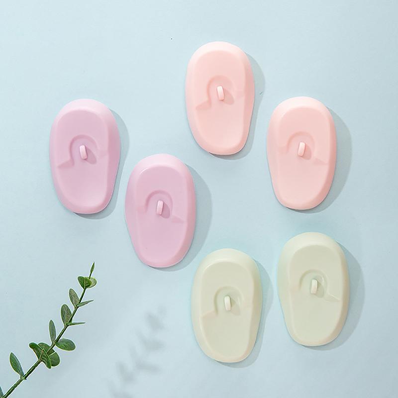 1Pair Reusable Silicone Ear Cover Hair Salon Dye Color Shield Protector Earmuff