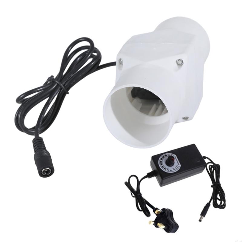 MXLA Quiet Operation Inlines Pipe Fan, 58m³ for Kitchens and Workshops for 20/25/32/40/46mm Openings