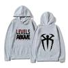 Women's Men's Casual Fashion Hooded Sweatshirt Roman Reigns Printed Pullover Long Sleeved Harajuku Street Fashion man