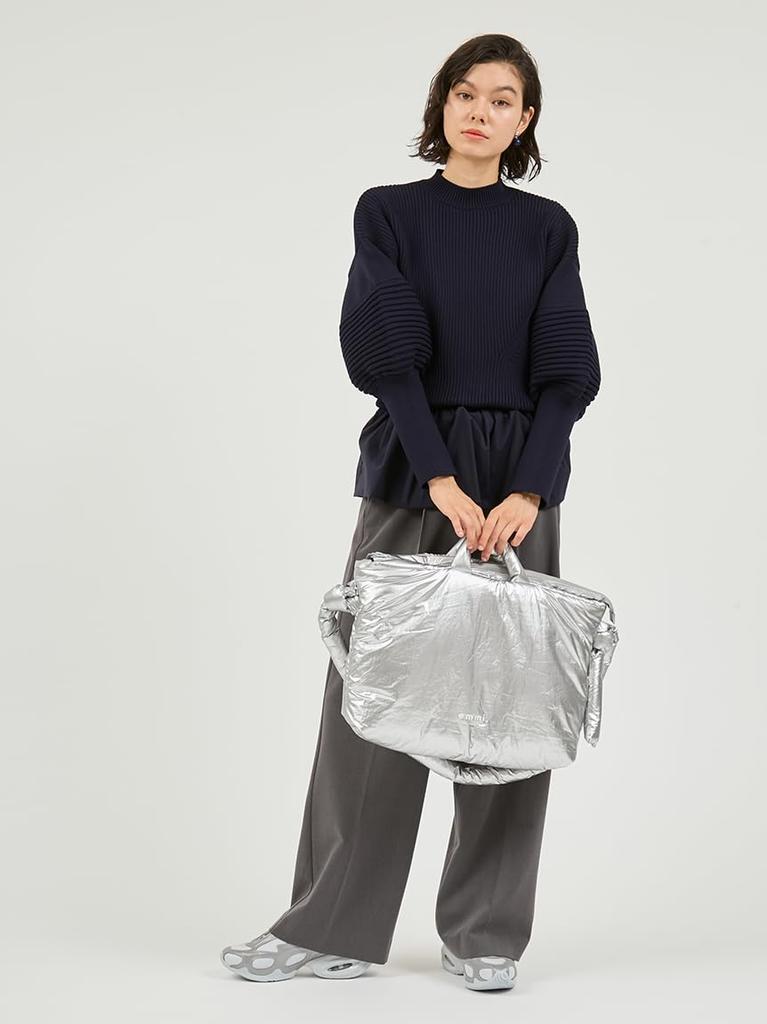 Nylon Padding Bag 13WGB261305 SLV Free Size [Emi] Women's
