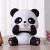 Piggy Bank Desktop Animal Statue Lovely Cartoon Panda Sculpture Anti-Fall Cartoon Saving Money Box for Children's Gift