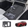 LHD para Mazda CX-60 CX60 CX 60 -2024 Cubierta del Marco del Panel de Palanca de Cambios de la Caja de Cambios Interior Accesorios Interiores Decoración