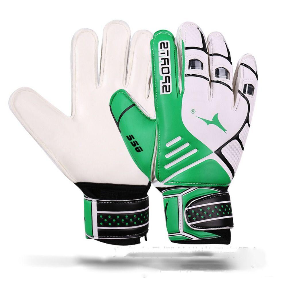 Thickened Kid's Soccer Goalkeeper Gloves Latex Football Gloves Breathable Kids Goalkeeper Glove