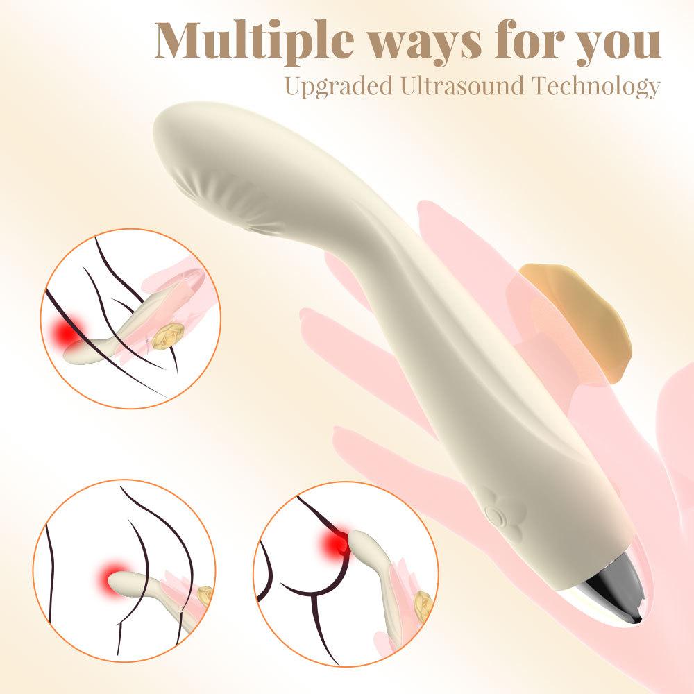 Finger Vibrator Sexspielzeug für Erwachsene - G-Punkt Vibrator Klitoris Stimulator Spielzeug mit 10 Leistungsstarken Vibrationsmodi Verstellbarer Brustwarzenmassagegerät Weibliches Sexspielzeug
