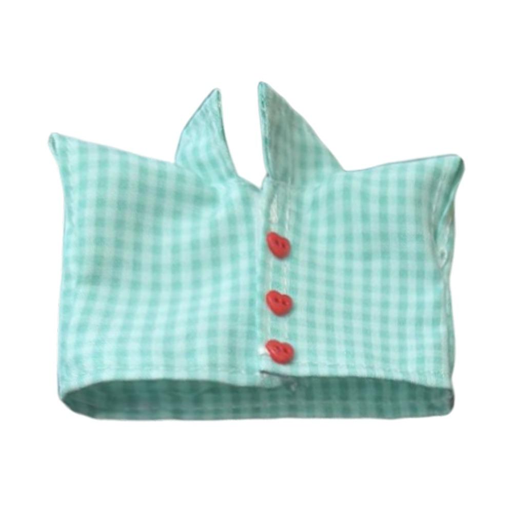 

10-15cm Doll Dress Up Handmade Doll Shirt Multiple Styles Doll Wear Kids Gift світло-синій колір