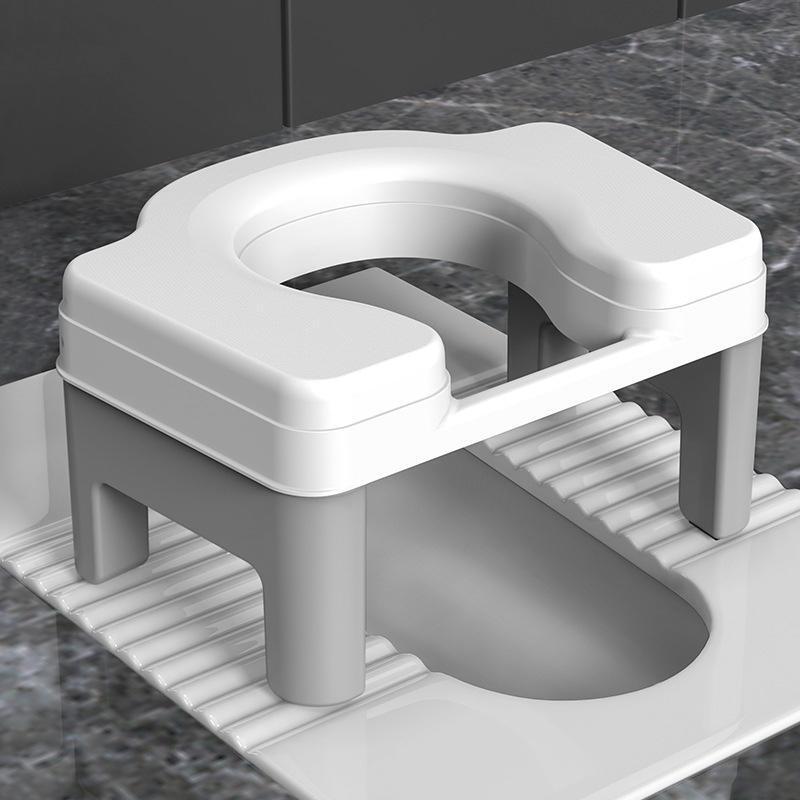 SEE KEAN Bathroom Movable Toilet Stool
