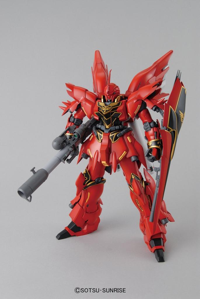 MG Mobile Suit Gundam UC Sinanju 1/100 Scale Color-coded Plastic Model