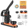 VEVOR Button Maker Machine, 2.28 inch/58mm Pin Maker, Installation-Free Badge Punch Press Kit