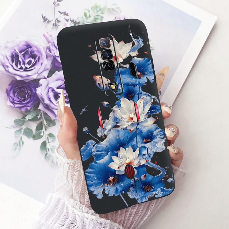 

Чохол для телефону ZTE nubia RedMagic 7 Силіконовий Милий Кіт Модний Смішний Розписаний Funda Для Red Magic 7 NX679J Корпус Red Magic 7