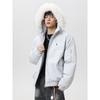 Parker Style Cotton Puffer Jacket Unisex Thick Warm Hooded Winter Coat Couples
