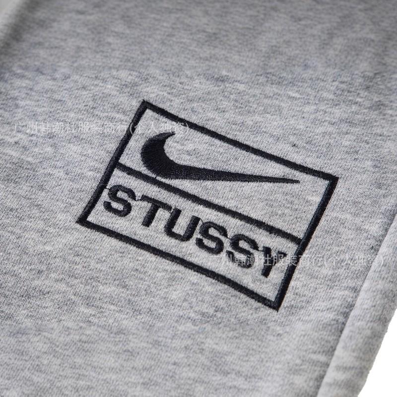 Unisex Trendy Loose Autumn/Winter Fleece Hoodie and Pants Set